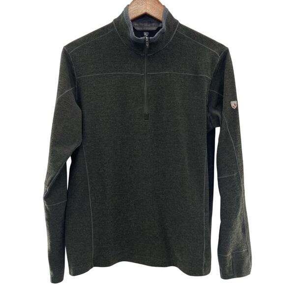 Kuhl Other - Kuhl Men’s Quarter Zip Long Sleeve Forrest Green Shirt Size Medium Gorpcore